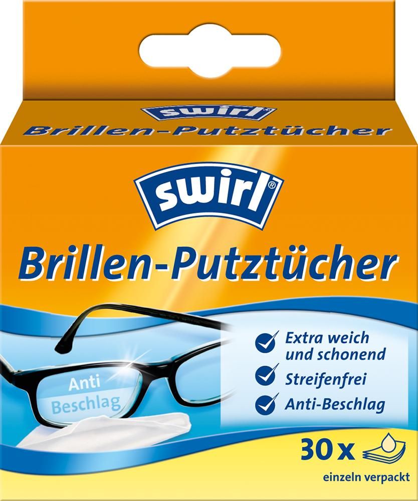 Swirl Brillen-Putztücher 30 Stück von Swirl