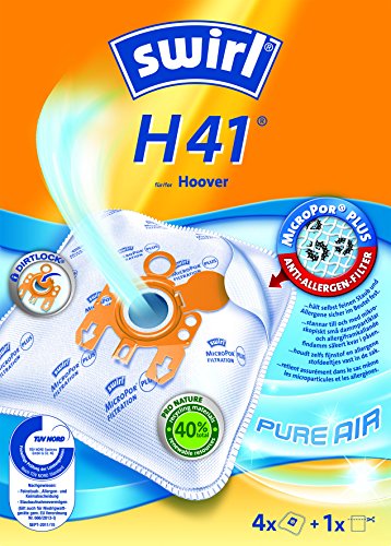 Swirl H41 AirSpace Staubsaugerbeutel 4 St. von Melitta