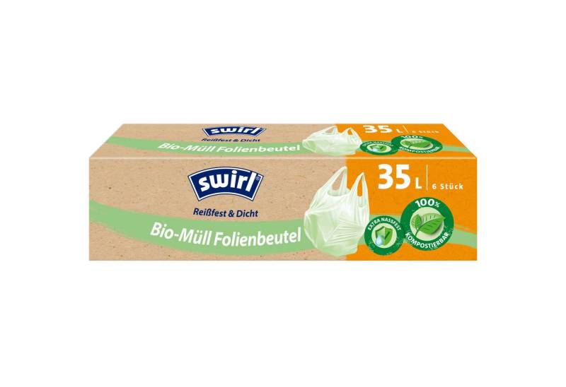 Swirl Papierkorb Bio-Müllsack 206940 35l 6 Stück von Swirl