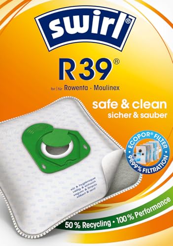 Swirl R 39 EcoPor Staubsaugerbeutel, 10 Beutel von Swirl