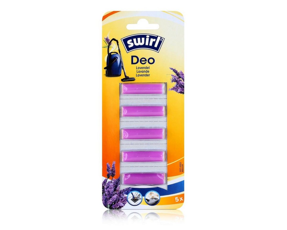 Swirl Raumduft Swirl Staubsauger Deo Lavendel 5 Duftsticks - Für Staubsaugerbeutel von Swirl