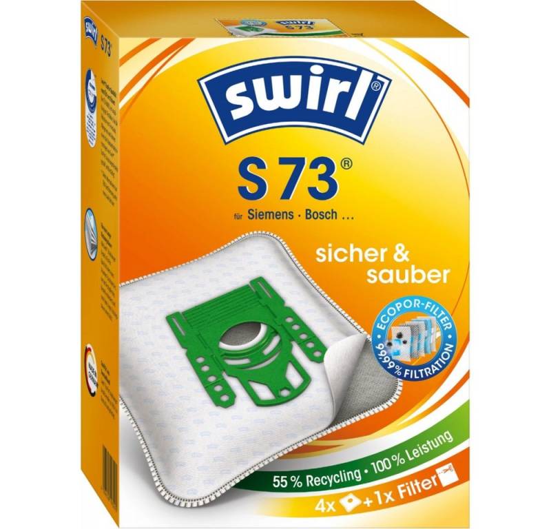 Swirl Staubsaugerbeutel S 73 EcoPor - Staubsaugerbeutel - weiß von Swirl