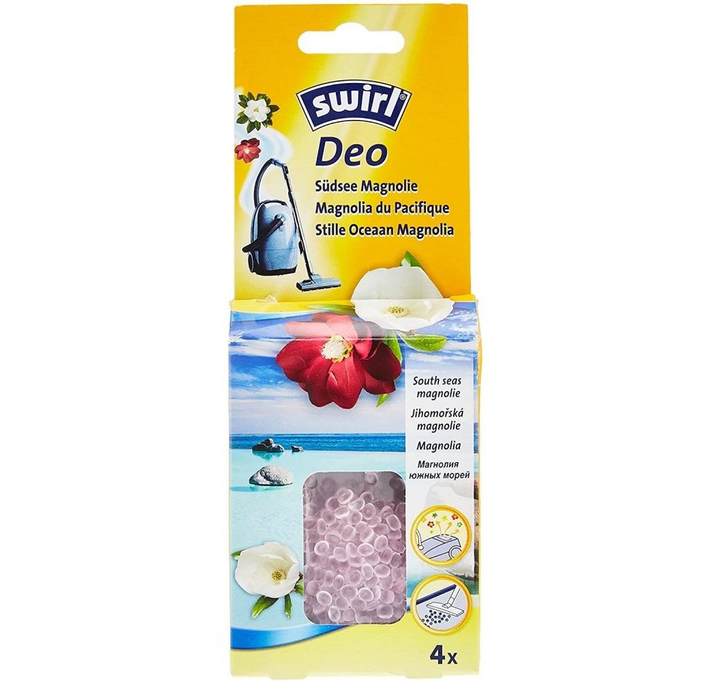 Swirl Staubsaugerbeutel Südsee Magnolie - Staubsauger Deo-Perlen - rosa von Swirl