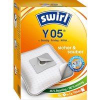 Swirl Staubsaugerbeutel "Y 05 für Dirt Devil, Progress und Samsung", (Packung) von Swirl