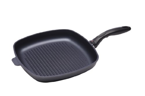 Swiss Diamond HD Induction Square Grill Pan - 11" x 11" (28 cm x 28 cm) von Swiss Diamond