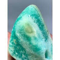 Handgemachter Blauer Aragonit Kristall Polierter Heilstein Aus Afghanistan Handgemachter Blauer Aragonit Kristall Polierter Heilstein Aus Afghanistan von SwissGemCraft