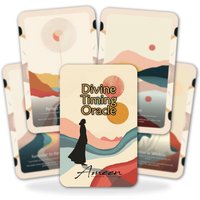 Divine Timing Orakel Karten Vertraue Dem Fluss Des Lebens - 24 Karten Deck Divine Timing Orakel Karten Vertraue Dem Fluss Des Lebens - 24 Karten Deck von SwissTarot