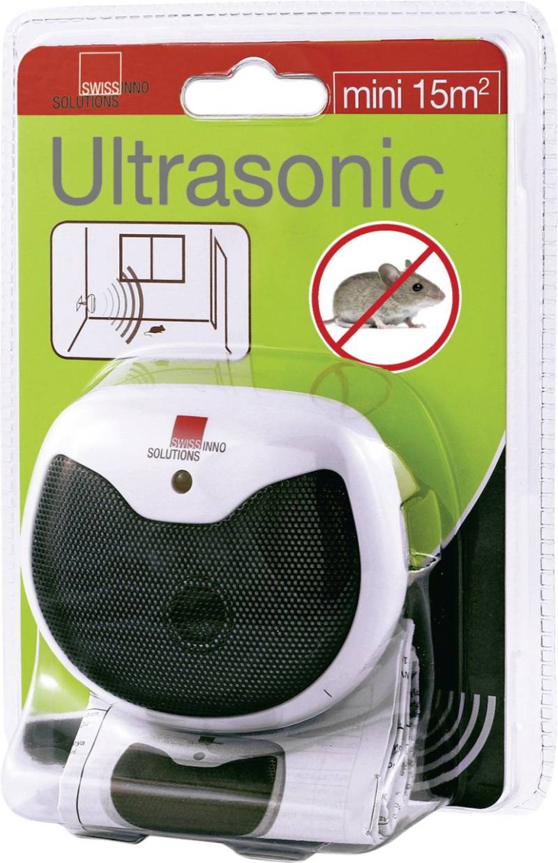 Swissino Nagetier Vertreiber Ultraschall mini gegen Mäuse, Ratten von Swissinno