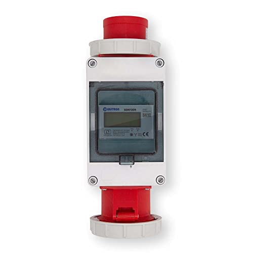 Swissnox Flexbox 32A IP65 Zwischenzähler. Mobile Kabellose Stromzähler Box Zwischenstecker Box 3-phasig 5-Pol CEE-Stecker & CEE-Kupplung Swissnox Flexbox 32A IP65 Zwischenzähler. Mobile Kabellose Stromzähler Box Zwischenstecker Box 3-phasig 5-Pol CEE-Stecker & CEE-Kupplung von Swissnox