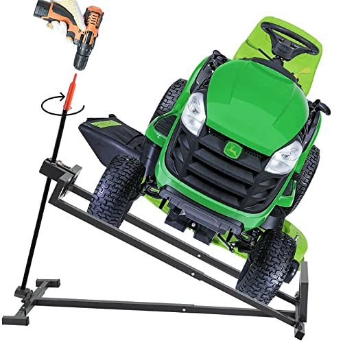 SwitZer Aufsitzrasenmäherheber klappbar 400kg Hebegerät Rampe Gartentraktor Wagenheber Heber mit Elektrowerkzeug-Kit SZ-LML01 Grau SwitZer Aufsitzrasenmäherheber klappbar 400kg Hebegerät Rampe Gartentraktor Wagenheber Heber mit Elektrowerkzeug-Kit SZ-LML01 Grau von SwitZer
