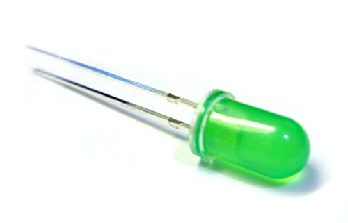 50 x Grün Diffuses 5 mm LED Leuchtmittel von Switch Electronics