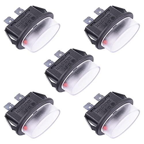 LED-Sicherungshalter für Standard-Flachstecker, 30 A, R3-67L, für Auto, Heimwerker, 5 Stück LED-Sicherungshalter für Standard-Flachstecker, 30 A, R3-67L, für Auto, Heimwerker, 5 Stück von Switch Electronics