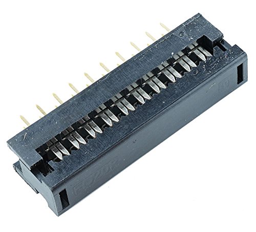 Switch Electronics 20-Wege-Flachkabel, IDC-Dip-Stecker, 2,54 mm, 5 Stück von Switch Electronics