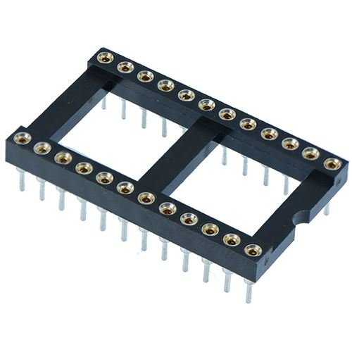 Switch Electronics 5 x 24 Pin DIP/DIL gedrehter Pin IC Buchse Stecker 0,6 Zoll Pitch von Switch Electronics