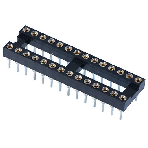 Switch Electronics 5 x 28 Pin DIP/DIL gedrehter Pin IC Buchse Stecker 0,3 Zoll Pitch von Switch Electronics