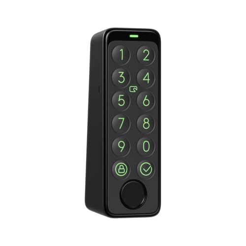 SwitchBot Keypad Touch, Smartes Tastenfeld mit Fingerabdruck-Sensor, NFC-Kartenleser, IP65 Schutzklasse, Beleuchtet SwitchBot Keypad Touch, Smartes Tastenfeld mit Fingerabdruck-Sensor, NFC-Kartenleser, IP65 Schutzklasse, Beleuchtet von SwitchBot