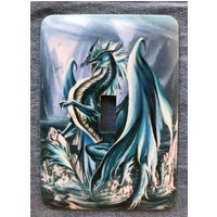 Drache Single Metall Schalterplatte von SwitchPlateShack