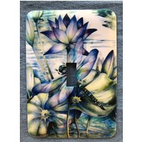 Libellen Single Metal Schalterplatte von SwitchPlateShack