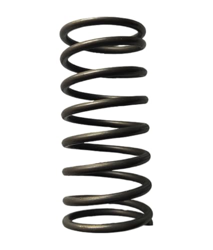 10 Stück Druckfeder, Federstahl-Zugfeder (Schwarz, 2mm x 24mm x 50mm) von Swjubmc