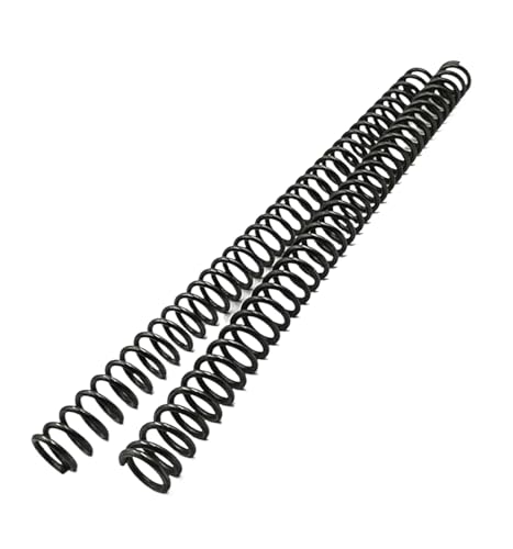 2 Stück Druckfeder, Zugfeder aus Federstahl, Drahtdurchmesser 2,5mm, Außendurchmesser 30mm, freie Länge 305mm, Schwarz, 2.5x30x305 mm 2 Stück Druckfeder, Zugfeder aus Federstahl, Drahtdurchmesser 2,5mm, Außendurchmesser 30mm, freie Länge 305mm, Schwarz, 2.5x30x305 mm von Swjubmc