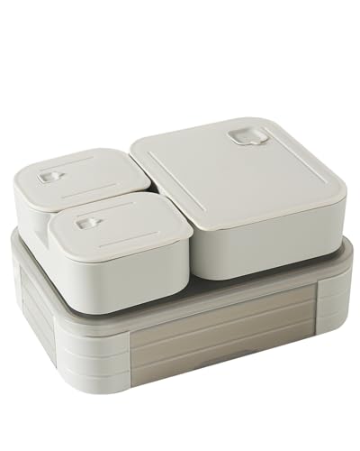 Swkien Brotdose mit Fächern - 1100ml Lunchbox Kinder - Auslaufsichere Brotdose Kinder mit Fächern - 3 in 1 Bento Box Brotbox Schule - Stapelbar Snackbox mit Deckel Jausenbox BPA Frei Swkien Brotdose mit Fächern - 1100ml Lunchbox Kinder - Auslaufsichere Brotdose Kinder mit Fächern - 3 in 1 Bento Box Brotbox Schule - Stapelbar Snackbox mit Deckel Jausenbox BPA Frei von Swkien