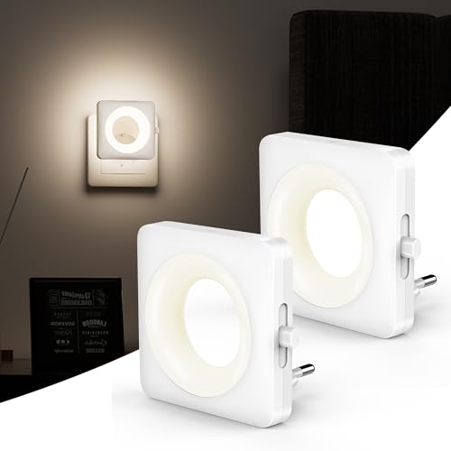 Nachtliht Steckdose LED Nachtlicht Kinder Dimmbar mit Dämmerungssensor, 4000K Naturweiß Steckdosenlicht ,Baby Night Ligh Augenschonendes LED-Licht für Kinderzimmer, Bad, Schlafzimmer, Flur, Treppen Nachtliht Steckdose LED Nachtlicht Kinder Dimmbar mit Dämmerungssensor, 4000K Naturweiß Steckdosenlicht ,Baby Night Ligh Augenschonendes LED-Licht für Kinderzimmer, Bad, Schlafzimmer, Flur, Treppen von Swoieltr