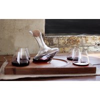 Belüften Whisky Bourbon Spinning Dekanter Und Gläser Set Mit Anpassbarem Geätzten Serviertablett von SwoonLiving