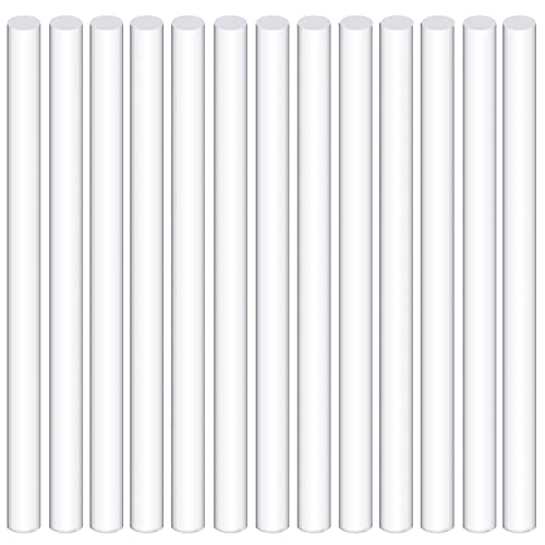 Swpeet 15 Stück Durchmesser 10 mm Länge 300 mm Weiß Acryl Dübelstangen Sortiment Kit Klar Acryl Runde Solid Bar DIY Modell Material Acryl Round Stick for Model Making DIY Crafts Swpeet 15 Stück Durchmesser 10 mm Länge 300 mm Weiß Acryl Dübelstangen Sortiment Kit Klar Acryl Runde Solid Bar DIY Modell Material Acryl Round Stick for Model Making DIY Crafts von Swpeet
