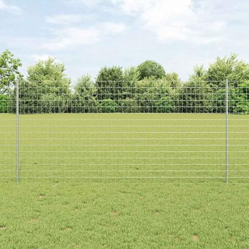 Gartenzaunrollen Set 2er Set Verzinkter Stahl 10 x 1,2 m, Zaunpfosten Drahtzaun für einfache Einzäunung von Hof Garten Obstplantage3336156 Gartenzaunrollen Set 2er Set Verzinkter Stahl 10 x 1,2 m, Zaunpfosten Drahtzaun für einfache Einzäunung von Hof Garten Obstplantage3336156 von Swpsd