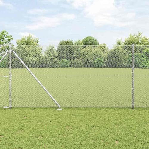 Hexagon Zaun 1x50 m, Zaunpfosten mit Spike 13 Stk Ø32 mm 120 cm Verzinkter Stahl, Zaunpfosten Maschendrahtgeflecht Drahtzaun für einfache Einzäunung von Hof Garten Obstplantage3353412 Hexagon Zaun 1x50 m, Zaunpfosten mit Spike 13 Stk Ø32 mm 120 cm Verzinkter Stahl, Zaunpfosten Maschendrahtgeflecht Drahtzaun für einfache Einzäunung von Hof Garten Obstplantage3353412 von Swpsd