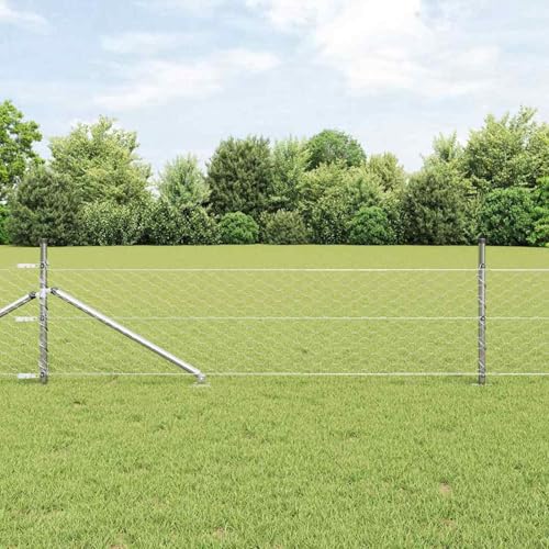Hexagonzaun 0,5 x 100 m, Zaunpfosten mit Spitze 13 Stück Ø32 mm 80 cm Feuerverzinkter Stahl, Zaunpfosten Drahtzaun für einfache Einzäunung von Hof Garten Obstplantage3353439 Hexagonzaun 0,5 x 100 m, Zaunpfosten mit Spitze 13 Stück Ø32 mm 80 cm Feuerverzinkter Stahl, Zaunpfosten Drahtzaun für einfache Einzäunung von Hof Garten Obstplantage3353439 von Swpsd