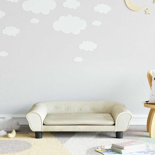 Kindersofa Creme 70x45x26 cm Samt, Modernes Loungesofa Sofagarnitur Gästesofa für Wohnzimmer Schlafzimmer Spielzimmer3196406 Kindersofa Creme 70x45x26 cm Samt, Modernes Loungesofa Sofagarnitur Gästesofa für Wohnzimmer Schlafzimmer Spielzimmer3196406 von Swpsd