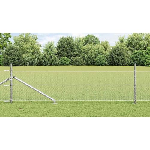 Sechseckzaun 0,4x50 m, Zaunpfosten mit Spitze 13 Stück Ø32 mm 60 cm verzinkter Stahl, Zaunpfosten Maschendrahtgeflecht Drahtzaun für einfache Einzäunung von Hof Garten Obstplantage3353396 Sechseckzaun 0,4x50 m, Zaunpfosten mit Spitze 13 Stück Ø32 mm 60 cm verzinkter Stahl, Zaunpfosten Maschendrahtgeflecht Drahtzaun für einfache Einzäunung von Hof Garten Obstplantage3353396 von Swpsd