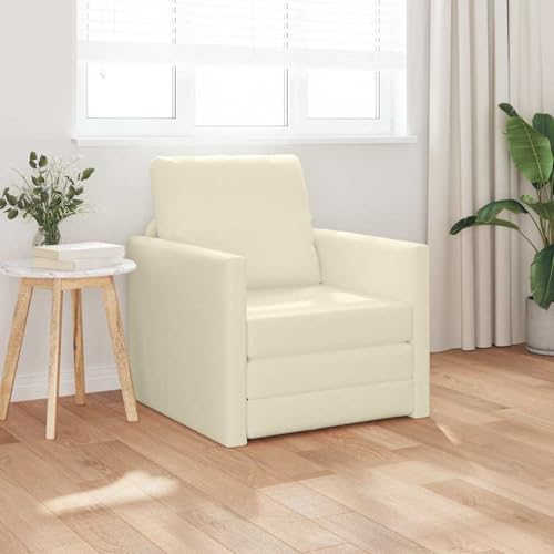 Swpsd Schlafsofa 2-in-1 Creme 74x77x81 cm Kunstleder, Tagesbett Multifunktionsbett für Wohnzimmer Homeoffice Gästebereich4106631 Swpsd Schlafsofa 2-in-1 Creme 74x77x81 cm Kunstleder, Tagesbett Multifunktionsbett für Wohnzimmer Homeoffice Gästebereich4106631 von Swpsd