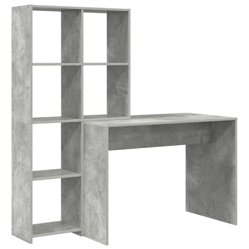 Swpsd Schreibtisch Betongrau 138.5 x 55 x 143 cm Holzwerkstoff, Gaming-Schreibtisch Computertisch Moderner Schreibtisch für Gaming-Zimmer Homeoffice3337252 Swpsd Schreibtisch Betongrau 138.5 x 55 x 143 cm Holzwerkstoff, Gaming-Schreibtisch Computertisch Moderner Schreibtisch für Gaming-Zimmer Homeoffice3337252 von Swpsd