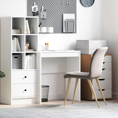 Swpsd Schreibtisch Weiß Holzwerkstoff 70 x 40 x 76 cm Schlicht, Gaming-Schreibtisch Computertisch Moderner Schreibtisch für Gaming-Zimmer Homeoffice869378 Swpsd Schreibtisch Weiß Holzwerkstoff 70 x 40 x 76 cm Schlicht, Gaming-Schreibtisch Computertisch Moderner Schreibtisch für Gaming-Zimmer Homeoffice869378 von Swpsd