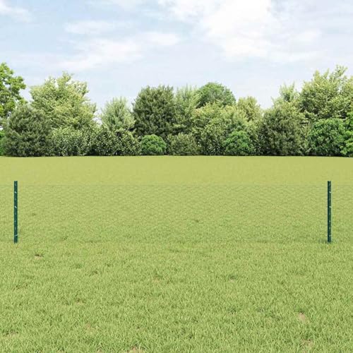 Zaunpfosten 11 Stück U-Kanal Grün 40 cm Stahl, Sechseckzaun Grün 0.4x25 m Stahl, Zaunpfosten Drahtzaun für einfache Einzäunung von Hof Garten Obstplantage3336701 Zaunpfosten 11 Stück U-Kanal Grün 40 cm Stahl, Sechseckzaun Grün 0.4x25 m Stahl, Zaunpfosten Drahtzaun für einfache Einzäunung von Hof Garten Obstplantage3336701 von Swpsd