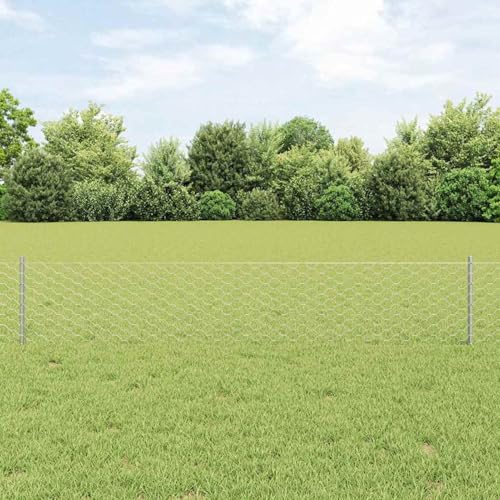 Zaunpfosten 5 Stück U-Profil 40 cm Feuerverzinkter Stahl, Sechseckzaun 0.4 x 10 m Feuerverzinkter Stahl, Zaunpfosten Drahtzaun für einfache Einzäunung von Hof Garten Obstplantage3336949 Zaunpfosten 5 Stück U-Profil 40 cm Feuerverzinkter Stahl, Sechseckzaun 0.4 x 10 m Feuerverzinkter Stahl, Zaunpfosten Drahtzaun für einfache Einzäunung von Hof Garten Obstplantage3336949 von Swpsd