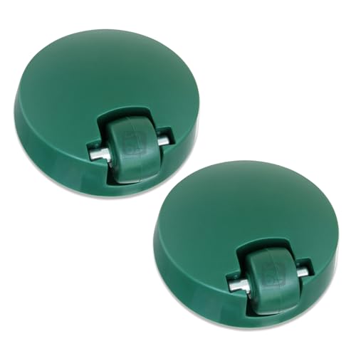 2 Stück Räder Rad Bugrad Rolle kompatibel mit Vorwerk Kobold Tiger 251 und 252 von Swyp