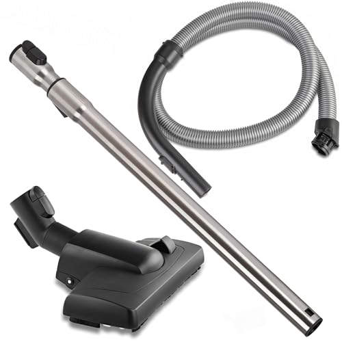 Saugschlauch Schlauch Griff Rohr und Bodendüse kompatibel mit Miele S8 EcoLine S8340 Powerline von Swyp