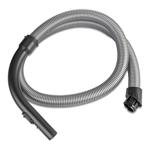 Swyp Schlauch mit Handgriff und Geräteanschluß, Silber, PVC, 1,8 m, für Miele Compact C2, Originalverpackt, Neuware, Ohne Stromführung, Schieberegler zur Saugkraftregulierung von Swyp
