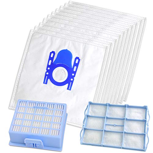 10 Staubsaugerbeutel Filtertüten und Filter passend für Siemens VS, VSZ, VZ, Z3.0 Synchropower von Swyp