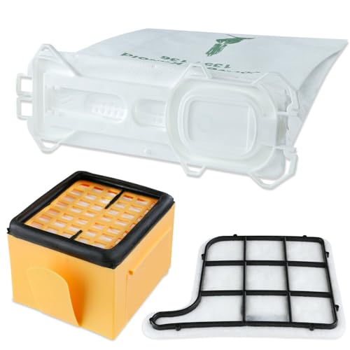 Swyp Sparset 18 Staubbeutel Filterset passend für Vorwerk Kobold VK 135 136 Filtertüten FP von Swyp