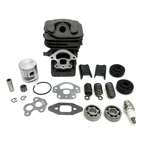 39mm Kettensäge Zylinder Kit for 240 240E 235E 235 236 236E AV Puffer Halterung Frühling Set Kolben Kurbelwelle Lager Dichtung Dichtung Kit von SxRakiO