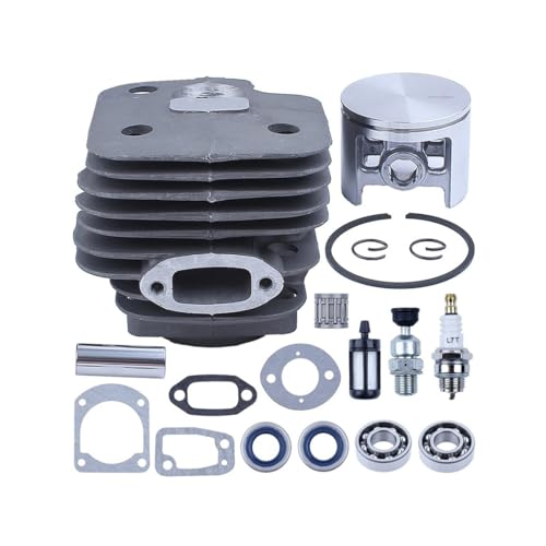 52mm Kettensäge Zylinderkolbensatz mit großem Durchmesser Passend for 162 266 266SE Gartenwerkzeugteile von SxRakiO