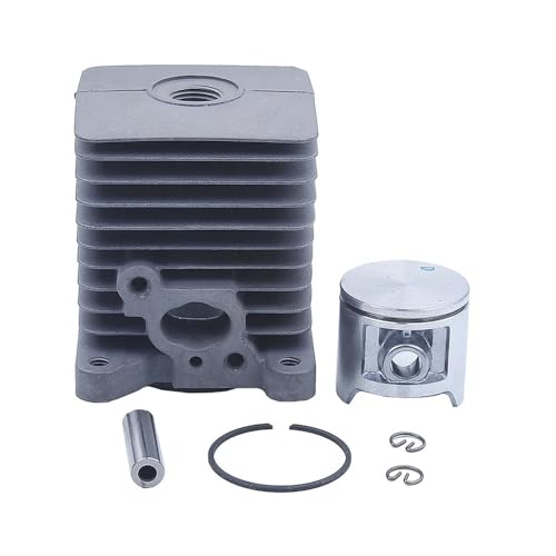 Rasenmäher 33,5 MM Zylinder Kit Mit Kolben Ring Pin Clamp Montage Geeignet Fit for S25 ST155 ST175 ST185 ST285 ST385 ST485 2T 25CC von SxRakiO