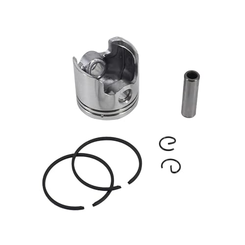 Rasenmäher 40mm Kolbenbolzenringsatz Kompatibel mit 40-5 43cc BC430 CG430 1E40F-5 Trimmer 10mm Pin von SxRakiO