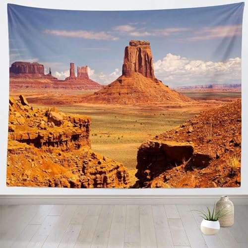 Sxakswol Wandteppich Groß Landschaft Wandteppich 300x260 Wandbehang Wüste, Tapisserie 3D Wandtuch Aesthetic Wandteppiche für Wohnzimmer Schlafzimmer Wohnheim Wanddeko von Sxakswol