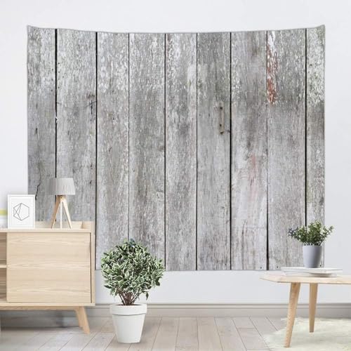 Sxakswol Wandteppich Groß Vintage-Holz Wandteppich 300x260 Wandbehang Landhausstil, Tapisserie 3D Wandtuch Aesthetic Wandteppiche für Wohnzimmer Schlafzimmer Wohnheim Wanddeko von Sxakswol