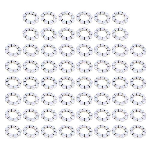60 Stück Tissue Ringe Perlen Tischdekorationen Schöne Weihnachten Taschentuchhalter Serviettenringe Geeignet für Tissue Party Abendessen Geschirr 60 Stück Tissue Ringe Perlen Tischdekorationen Schöne Weihnachten Taschentuchhalter Serviettenringe Geeignet für Tissue Party Abendessen Geschirr von Sxett